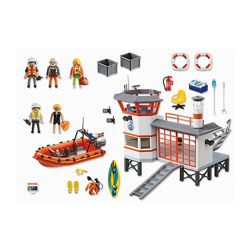 playmobil rescate maritimo